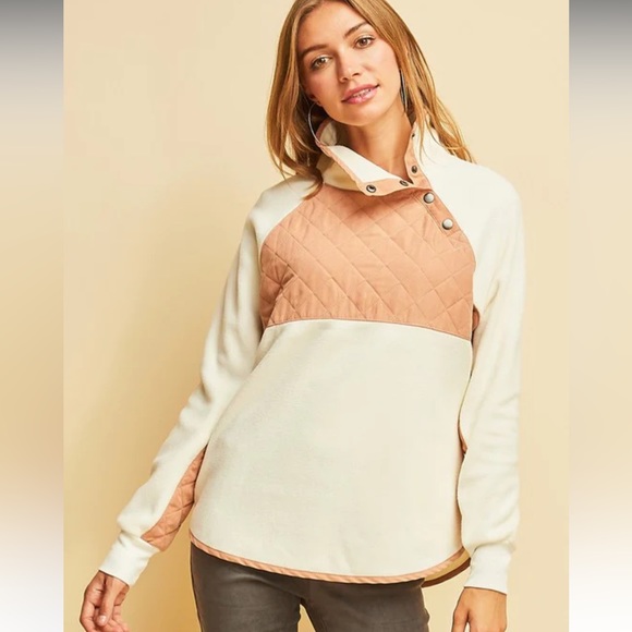 Abercrombie & Fitch Sweaters - Abercrombie and Finch Pull Over Fleece Sweater Jacket